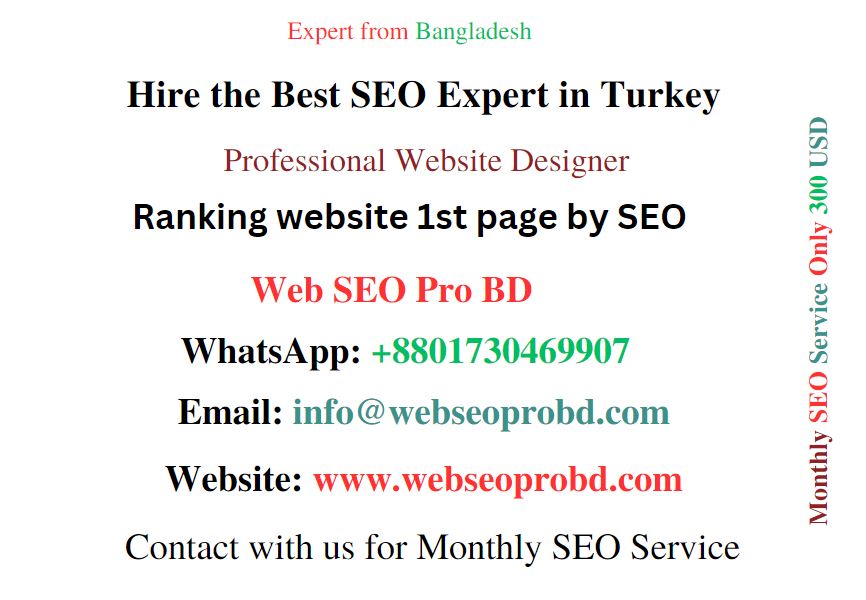 Best SEO Expert in Turkey