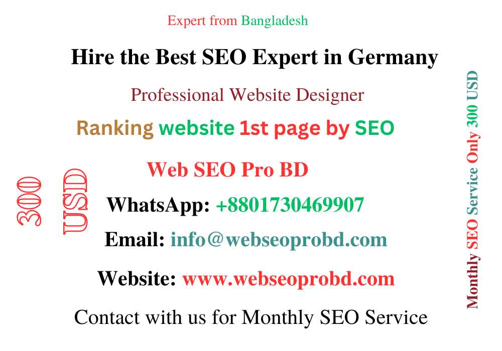 SEO Expert in Germany for 2024. We help businesses dominate search rankings in the German market.